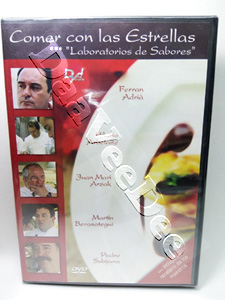 Eating with the Stars - Spanish Cuisine | Comer con las Estrellas - Ferran Adria, Arzak, Berasategui, Subijana, Arbelaitz - Cocina Espaola  |   DVD